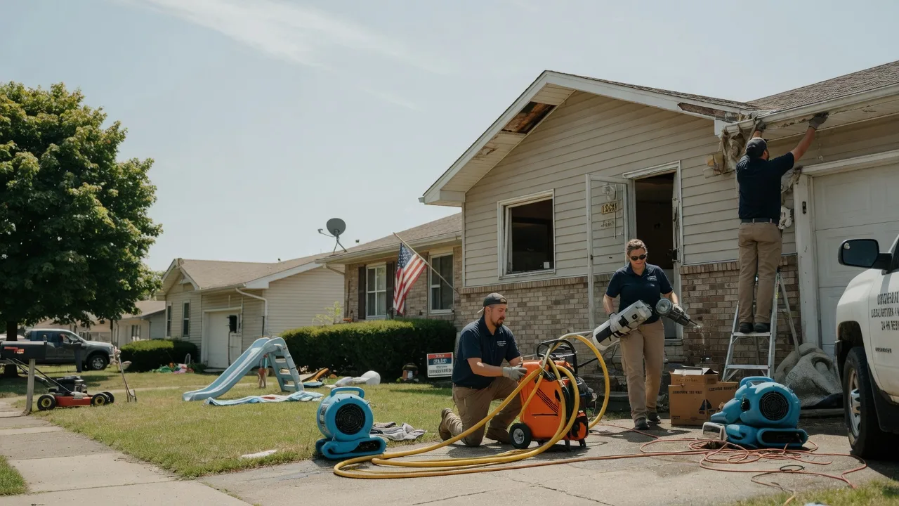 Water Damage Restoration in Tower Hill, IL near me